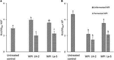 Use of Mass Spectrometry to Profile Peptides in Whey Protein Isolate Medium Fermented by Lactobacillus helveticus LH-2 and Lactobacillus acidophilus La-5